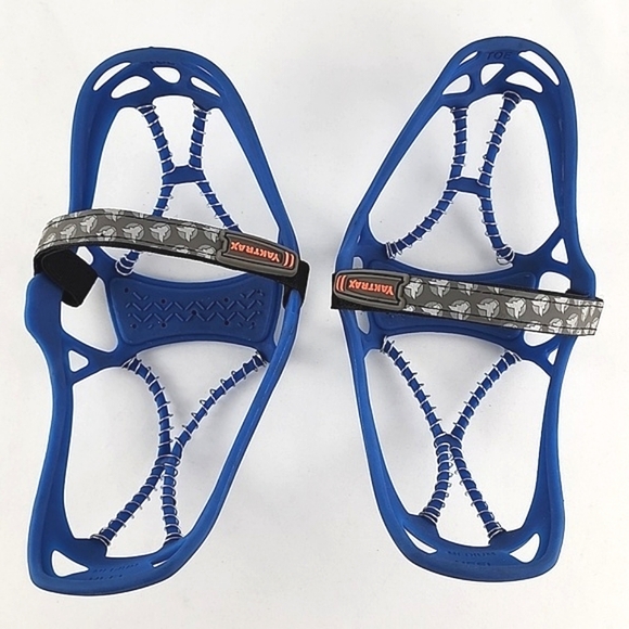 YakTrax Unisex Active Ice Cleats Blue Size  Medium - Picture 6 of 14